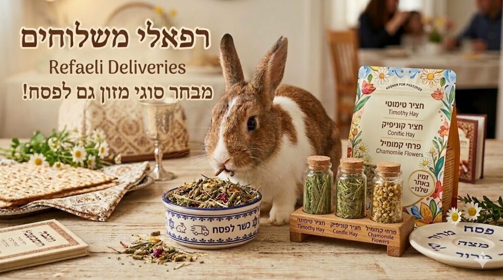 rabbit food for Passover