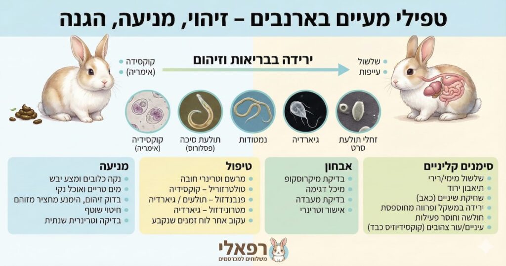 טפילי מעיים בארנבים